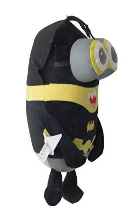 Despicable Me Minions Çılgın Hırsızlar Batman Versiyon Peluş Oyuncak Uyku & Oyun Arkadaşı 30 cm.