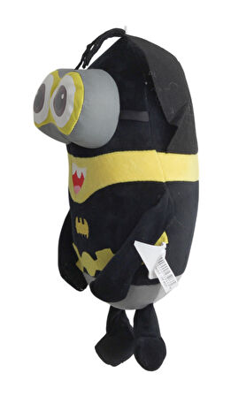Despicable Me Minions Çılgın Hırsızlar Batman Versiyon Peluş Oyuncak Uyku & Oyun Arkadaşı 30 cm.