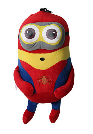 Despicable Me Minions Çılgın Hırsızlar Spiderman Versiyon Peluş Oyuncak Uyku & Oyun Arkadaşı 30 cm.