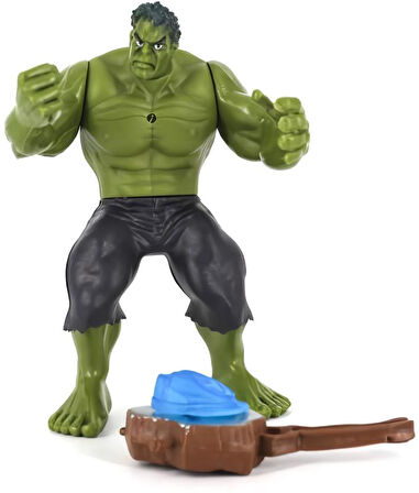 Avengers Yenilmezler Eklemli Incredible Hulk Figür Oyuncak 15cm Hareketli Eklemli Yeşil Dev Karakter