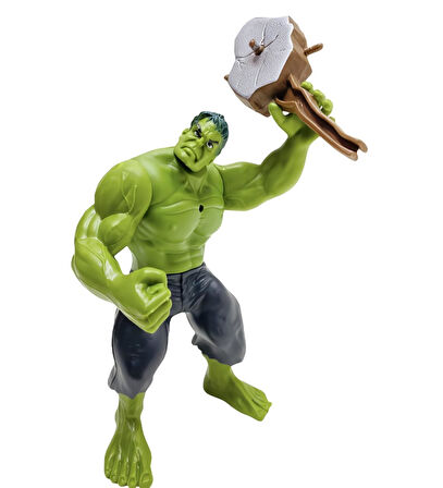 Avengers Yenilmezler Eklemli Incredible Hulk Figür Oyuncak 15cm Hareketli Eklemli Yeşil Dev Karakter