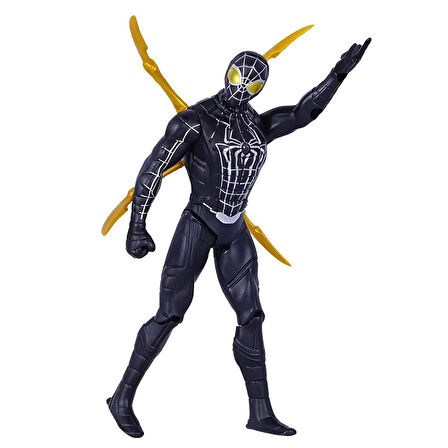 Avengers Yenilmezler Eklemli Black Spiderman Figür Oyuncak 15 cm – Hareketli Eklemli Karakter