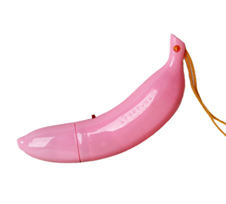 Taşınabilir Muz Şekilli Mini El Fanı – Pilli Serinletici Vantilatör 17 cm | Renkli Yaz Oyuncağı