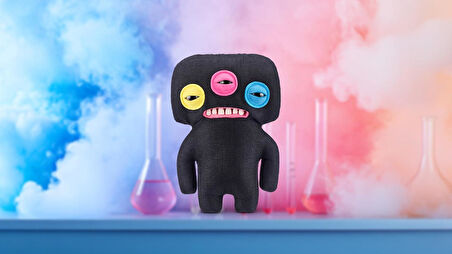 Laboratory Misfits Dişli Sevimli Peluş Oyuncak 23cm Eğlenceli Koleksiyon Oyun Arkadaşı Annoyed Alien