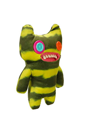Laboratory Misfits Dişli Sevimli Peluş Oyuncak 23 cm Eğlenceli Oyun Arkadaşı Indecisive Monster