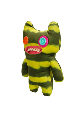 Laboratory Misfits Dişli Sevimli Peluş Oyuncak 23 cm Eğlenceli Oyun Arkadaşı Indecisive Monster