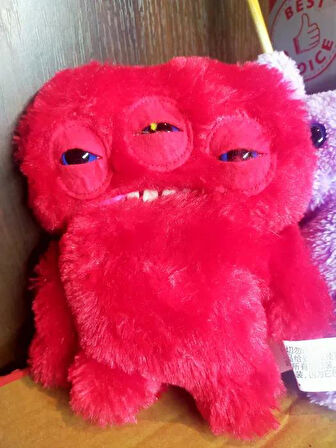 Laboratory Misfits Dişli Sevimli Peluş Oyuncak 23 cm Eğlenceli Koleksiyonluk Oyun Arkadaşı Love Fugg