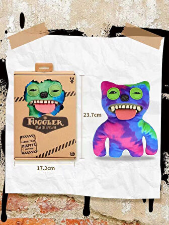 Laboratory Misfits Dişli Sevimli Peluş Oyuncak 23 cm Eğlenceli Koleksiyonluk Oyun Arkadaşı Sir Belch