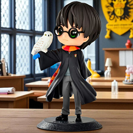 Harry Potter & Hermione Granger Karakter Figür Oyuncak Stantlı Koleksiyonluk Dekoratif Biblo Seti 