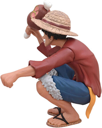 One Piece Monkey D. Luffy Anime Figür 15 cm Dekoratif Koleksiyon Biblo Oyuncak Model Gençlere Hediye