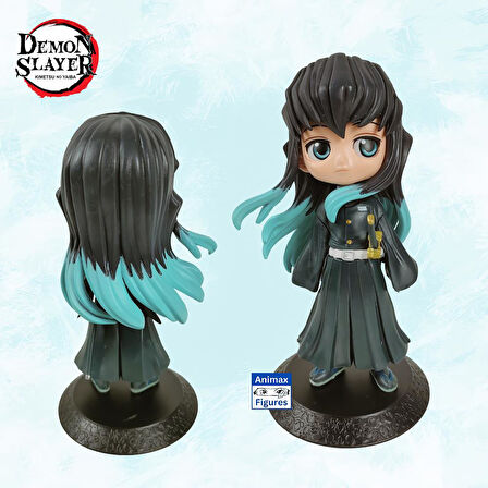 Demon Slayer: Kimetsu no Yaiba Muichiro Tokito Anime Karakter Figür Oyuncak Koleksiyonluk Biblo 15cm