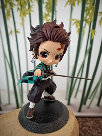 Demon Slayer: Kimetsu no Yaiba Tanjiro Kamado Anime Karakter Figür Oyuncak Koleksiyonluk Biblo 15 cm