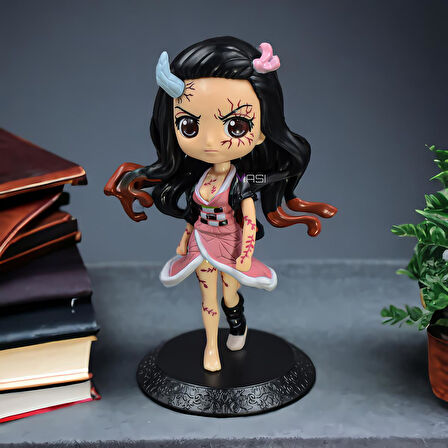 Demon Slayer: Kimetsu no Yaiba Nezuko Kamado Anime Karakter Figür Oyuncak Koleksiyonluk Biblo 15 cm.
