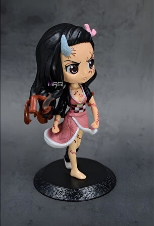 Demon Slayer: Kimetsu no Yaiba Nezuko Kamado Anime Karakter Figür Oyuncak Koleksiyonluk Biblo 15 cm.