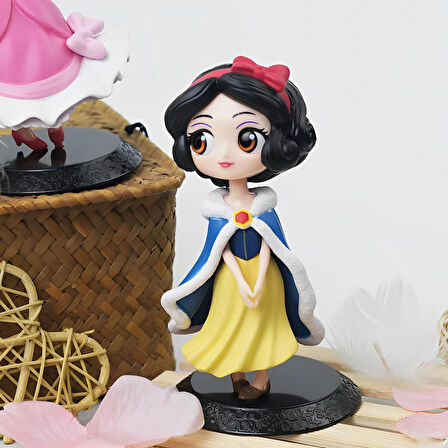 Pamuk Prenses Anime Karakter Figür Oyuncak Dekoratif Koleksiyon Biblo Bebek 15 cm. Genç Odası Süsü