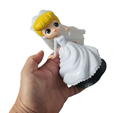 Kül Kedisi Cindirella Anime Karakter Figür Oyuncak Dekoratif Biblo Bebek 15 cm. Genç Odası Süsü