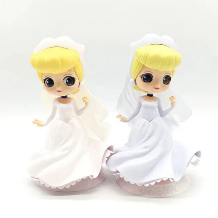 Kül Kedisi Cindirella Anime Karakter Figür Oyuncak Dekoratif Biblo Bebek 15 cm. Genç Odası Süsü