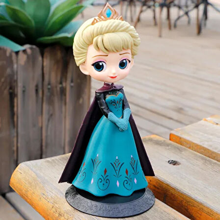 Karlar Ülkesi Frozen Prenses Elsa Anime Karakter Figür Oyuncak Dekoratif Hediyelik Biblo Bebek MDL 3