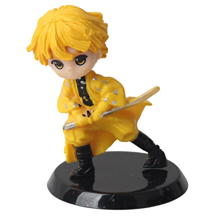 Demon Slayer İblis Avcıları Kimetsu No Yaiba 6'lı Anime Figür Tanjiro Nezuko Zenitsu Inosuke Rengoku