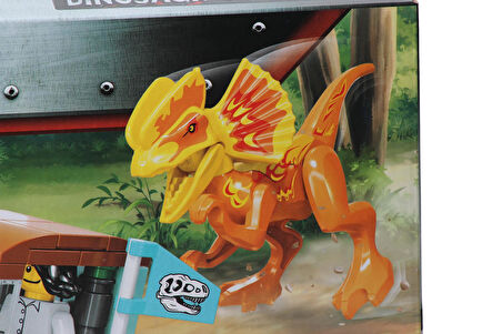 Jurassic World Dinozor Lego Uyumlu Mini Blok Akıl ve Zeka Gelişim Oyuncak Seti 175 Parça ES-66101-1