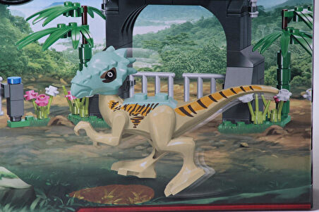 Jurassic World Dinozor Lego Uyumlu Mini Blok Akıl ve Zeka Gelişim Oyuncak Seti 175 Parça ES-66101-2