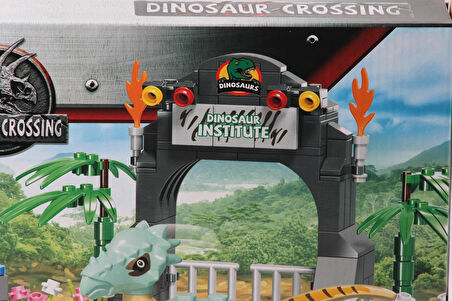 Jurassic World Dinozor Lego Uyumlu Mini Blok Akıl ve Zeka Gelişim Oyuncak Seti 175 Parça ES-66101-2