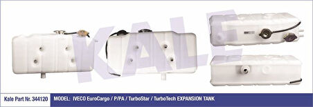 İveco Truck Genlesme Tankı İveco Eurocargo / P / Pa / Turbo Star / Turbo Tech (kapaklı) - Kale 344120