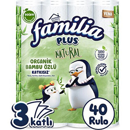 Familia Plus Natural 120 Rulo Tuvalet Kağıdı 