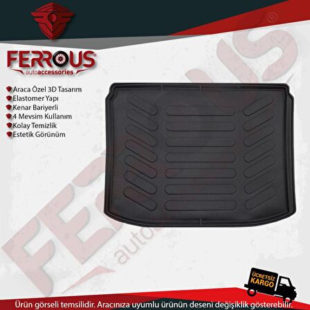 Toyota Corolla Sedan Refref 3D Bagaj Havuzu 2007 2012