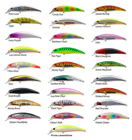 Sea Horse Rs7-Sparkle 70mm 9,60Gr Lrf Maket Balık