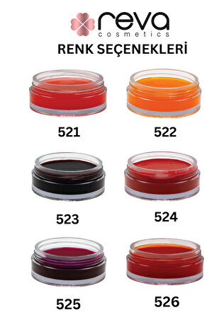 Reva Canlı Turuncu Jel Allık-Jelly Blusher 16 gr RV522