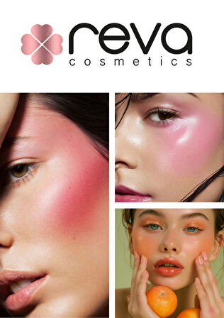 Reva Canlı Turuncu Jel Allık-Jelly Blusher 16 gr RV522
