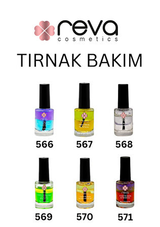 Reva Tırnak Yoğun Bakım ve Parlatıcı & Intensive Care And Bright Nails 11 ml RV567