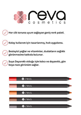 Kremsi Yapıda Dolgunlaştırıcı Pembe Dudak Kalemi & Plumping Lip Liner Desert Sand No:633