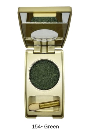 Metalik Yeşil, Işıltılı Toz Göz Farı -Metallic Green Eyeshadow No:154