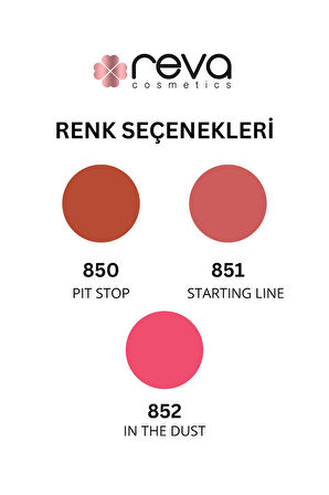 Gül Kurusu Likit allık-Liquid Blusher Starting Line No:851 20 ml