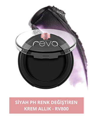 Reva Sihirli Siyah Ph Renk Değiştiren Krem Allık-Black Magic Ph Colour Changing Cream Blusher 7g RV800
