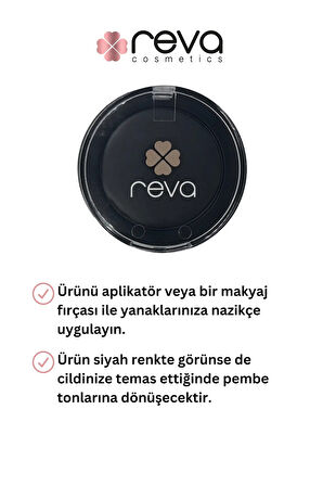 Sihirli Siyah Ph Renk Değiştiren Krem Allık-Black Magic Ph Colour Changing Cream Blusher 7g RV800