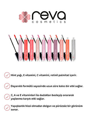 Işıltılı Dudak Parlatıcısı - Hi-shine Lip Gloss Sweed Red - No: 206 - Vegan & Temiz Içerik