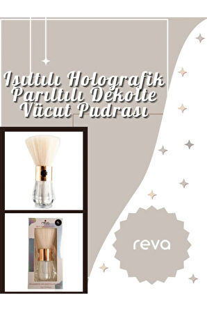Işıltılı Holografik Parıltılı Dekolte Vücut Pudrası - Holographic Explosion For Decolette Vegan
