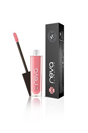 Reva Mat Krem Dudak Parlatıcısı - Creamy Matte Lip Solmon Rose - No: 103 - Vegan & Temiz İçerik