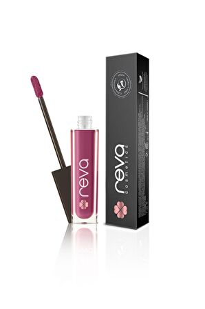 Reva Mat Krem Dudak Parlatıcısı - Creamy Matte Lip Gloss Beet Red - No: 104 - Vegan & Temiz İçerik