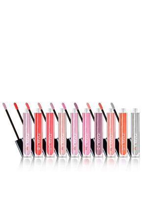 Reva Işıltılı Dudak Parlatıcısı - Hi-Shine Lip Gloss Peachy Pink - No: 202 - Vegan & Temiz İçerik