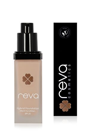 Reva Hibrit Fondöten - Hybrid Foundation Porcelain - No: 502