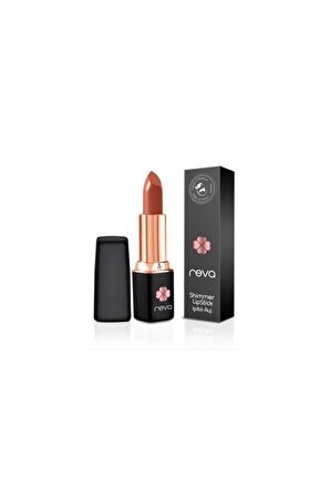 Reva Işıltı Ruj - Shimmer Lipstick Apricot Brandy - No: 903 - Vegan & Temiz İçerik