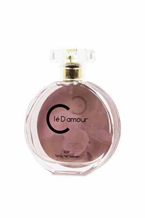 Cle D'Amour Kadın Parfüm 100 ml - Delicate Lady (Çiçeksi) Women - Vegan