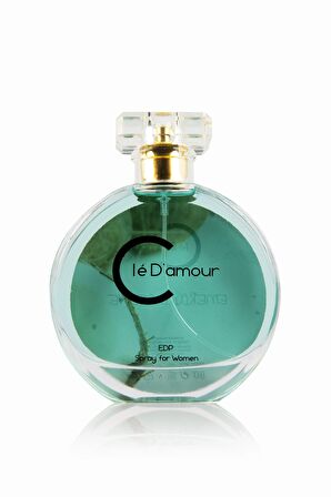 Cle D'Amour Kadın Parfüm 100 ml - Emerald Stone (Gurme/Çiçeksi) Women - Vegan