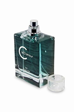 Cle D'Amour Erkek Parfüm 100 ml - Powerful Scent (Aromatik/Odunsu) Men - Vegan