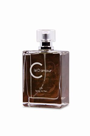 Cle D'Amour Erkek Parfüm 100 ml - Audacious Pleasures (Fougère/Aromatik) Men - Vegan