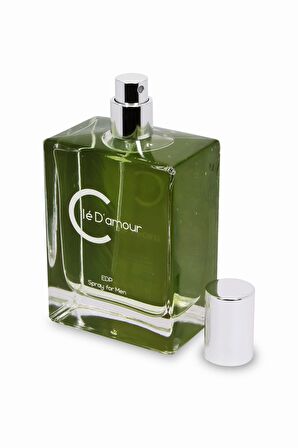 Cle D'Amour Erkek Parfüm 100 ml - Strong Man (Fougère/Aromatik) Men - Vegan